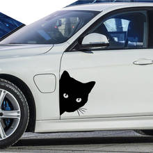 Cute Lovely cat Car Stickers Art Car Decals New Design Pattern 2024 - buy cheap