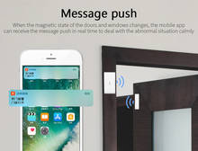 ZigBee-Sensor inteligente para puerta y ventana, Detector de alarma magnética independiente, para el hogar, Smart Life 2024 - compra barato
