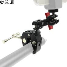 Multi-Function Dual Ball Head Hot Shoe 1/4 Tripod w Magic Arm Super Clamp Adapter Articulating DSLR Camera for Monitor LED Light 2024 - buy cheap