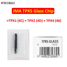 New Replacement JMA Car Key Chip TPX5 Glass Chip Transponder Cloner Clone Chip = TPX1 ( 4C ) + TPX2 ( 4D ) + TPX4 ( 46 ) 2024 - buy cheap