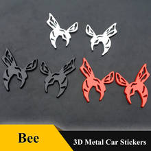 1 pçs 3d metal abelha bumblebee emblema chrome emblema adesivo decalques para a civilização maia abelha aventuras acessórios 2024 - compre barato