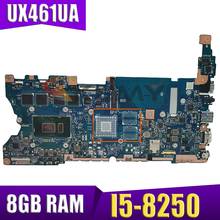 AKemy UX461UA laptop Motherboard I5-8250 CPU 8GB RAM Mainboard REV2.1 For ASUS UX461UN UX461 UX461U UX461UA Motherboard 2024 - buy cheap