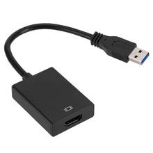 Tarjeta de vídeo externa multimonitor, adaptador USB 3,0 a 1080p, Cable adaptador compatible con HDMI, macho a tarjeta de vídeo gráfica externa 2024 - compra barato