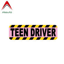 Aliauto Personality Car Sticker Teen Driver Accessories PVC Decal for Skoda Octavia Renault Duster Peugeot 207 Jaguar,16cm*5cm 2024 - buy cheap