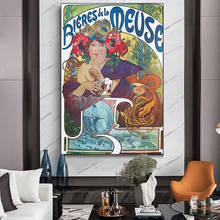 Alphonse Mucha Canvas Posters and Prints Cuadros Art Vintage Woman Canvas Painting Art Wall Art Pictures for Home Decoration 2024 - buy cheap