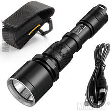SALE NITECORE MH25GT CREE XP-L HI V3 LED 1000 Lumen USB Rechargeable Outdoor Waterproof Flashlight Without Battery Free Shipping 2024 - buy cheap