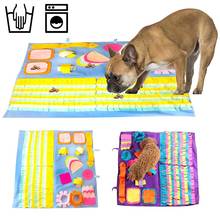 Pet Dog Snuffle Mat Dog Puppy Slow Feeding Mat Smell Training Blanket For Dog Stress Relief Nosework Puzzle Toy Pet Nose Pad 2024 - buy cheap