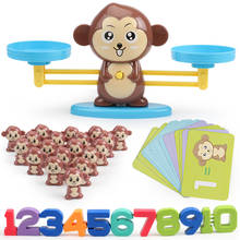 Animal Digital Balance Scale Toy Early Learning Balance Children Educational Digital Addition and Subtraction Math Scales Toys 2024 - buy cheap