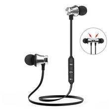 New Bluetooth Earphone Sport Magnetic V4.2 Stereo Sports Waterproof Earbuds Wireless In-ear Headset with Mic for IPhone Samsun 2024 - buy cheap