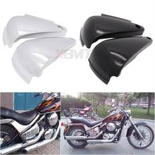 Motorcycle ABS Plastic Battery Covers Side Frame Protection For Kawasaki Vulcan 400 800 VN400 VN800 A B E Classic Drifter 2024 - buy cheap