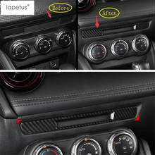Lapetus Accessories Fit For Mazda CX-3 CX3 2015 - 2021 Center Control Instrument Decoration Strip Molding Cover Kit Trim 2024 - buy cheap