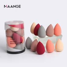 10pcs Small Smooth Cosmetic Puff Dry Wet Use  Foundation Sponge Beauty Tools Water-drop Shape BB Mini Makeup Puff dropshipping 2024 - buy cheap