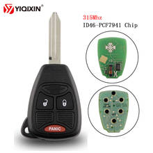 YIQIXIN Remote Car Key For Chrysler Dodge Jeep Dakota Durango Charger 300 Aspen Grand 315Mhz ID46 PCF7941 Chip PCC ID:M3N5WY72XX 2024 - buy cheap