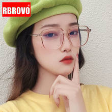 RBROVO-gafas De Sol cuadradas Retro para mujer, lentes De Sol De lujo Vintage, De diseñador De marca, transparentes 2024 - compra barato
