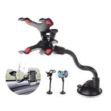 New Universal 360 Degree Adjustable Gooseneck Car Mount Cradle Holder Stand Multi-Function Suction Cup Bracket for Cell Phone 2024 - buy cheap
