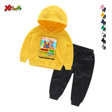 Kids Hoodies Sets For Boys Toddler Baby Clothing School Outfit  Cartoons Children Girl Sport Tracksuits Birthday LOGO PHOTO TEAM 2024 - buy cheap