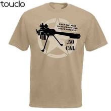 50. Camiseta estilo exército cal sniper citação, camiseta masculina nova moda 2019 algodão para homens camisas cristãos 2024 - compre barato