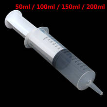 150ml Plastic Reusable Big Large Hydroponics Nutrient Sterile Health Measuring Syringe Tools Cat Feeding Acc 2024 - buy cheap