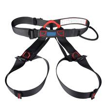 Professional Outdoor Sports Safety Belt Rock Climbing Harness Waist Support Half Body Harness Aerial Survival Equipment 2024 - buy cheap