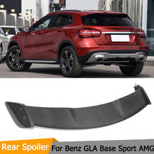 Car Roof Spoiler For Mercedes Benz GLA180 GLA200 GLA250 GLA45 AMG Base Sport 2013 - 2018 Carbon Fiber Rear Roof Lip Spoiler 2024 - buy cheap