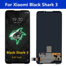 ЖК-дисплей AMOLED 6,67 дюйма для Xiaomi Black Shark 3, сменный сенсорный экран с дигитайзером в сборе для Xiaomi BlackShark 3 2024 - купить недорого