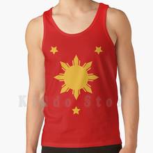 Tatak Pinoy 3 tank tops vest sleeveless Symbol Philippines Pilipinas Sun Stars Graphic Drawstrings Tablet Cases Skins 2024 - buy cheap