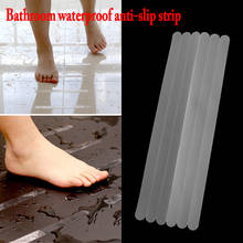 6PCS White PEVA Bathroom Tape Anti-Slip Strips Transparent Shower Bathtubs Stairs Floors Rug Mat Home Bath Safety Stickers 2024 - buy cheap