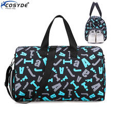 Gym Bag Sports Travel Duffel Bag For Women Waterproof GymYoga Bag Men Sack De Sport Outdoor Training Bag With Shoe Compartment 2024 - buy cheap