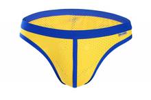 2019 Brand Brave Person sexy Underwear Men gay Briefs High Quality Brand Underwear Briefs Shorts Men's Bikinis Men Mesh Briefs 2024 - buy cheap