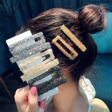 2PCs Crystal Hairpins Big Hair Clip for Women Girls RhinestonesClips Pins Barrette Hair Accessories 2024 - buy cheap