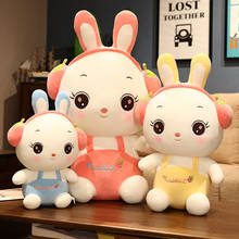 Cute Cartoon Rabbit Bunny Toys Stuffed Lovely Lifelike Hare Animal Plush Doll For Kids Children Soft Pillow Nice Gift 2024 - buy cheap