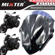 Мотоцикл Спорт Touring лобовое стекло козырек дефлектор подходит для KAWASAKI Z-900 Z 900 Z900 2020 Double Bubble '20 2024 - купить недорого