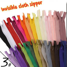 10pcs 15cm  20cm  35cm  45cm 50cm 60cm 65cm Invisible Zippers Nylon Coil Zipper Tailor For Handcraft Sewing Cloth Accessorie 2024 - buy cheap