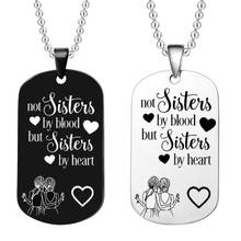 Stainless Steel Chain Necklace  Jewelry Cute Custom Friendship Keychain Pendant Necklace Women girl Best Friend Gift 2024 - buy cheap