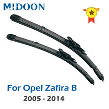 MIDOON Wiper Front Wiper Blades For Vauxhall Opel Zafira B 2005 - 2014 2006 2007 2008 Windshield Windscreen Front Window 28"+22" 2024 - buy cheap