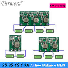 Turmera-equilibrador ecualizador activo de 1.3A, 2S, 3S, 4S, 8,4 V, 12,6 V, 18650, batería Lifepo4, transferencia, placa de equilibrio activo, BMS 2024 - compra barato