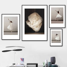 Ballet Dance Girl Retro Figure Photo Wall Art Canvas Painting Nordic Posters And Prints Wall Pictures For Living Room Home Decor 2024 - buy cheap