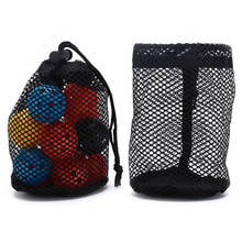 Soporte para pelotas de Golf, bolsa de malla de nailon para deportes al aire libre, tenis de mesa, bolsas de almacenamiento de hasta 15 bolas 2024 - compra barato