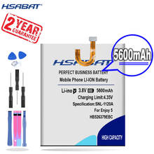Новые поступления [HSABAT] 5600 мА/ч, HB526379EBC батарея для Huawei Honor 4C Pro / Y6 PRO для Huawei Enjoy 5 TIT-AL00 CL10 2024 - купить недорого