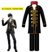 Disfraz de Hijikata Toushirou/okita Sougo, disfraz de Anime Gintama, ropa de Cosplay para Halloween, conjunto de uniforme 2024 - compra barato