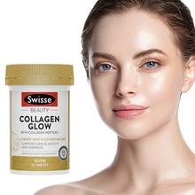 Australia Swisse Beauty Supplement Glow Collagen Peptides Grape Seed Antioxidants for Healthy Hair Nail Skin Elasticity Firmness 2024 - buy cheap