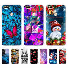 For Huawei P Smart 2018 5.65 inch Case Silicone Soft Back Cover TPU Case For Huawei P smart FIG-LX1 Case Coque Phone Case bag 2024 - buy cheap