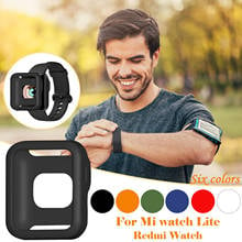 Защитный чехол-рамка для часов Xiaomi Mi Watch Lite/Redmi, защитный чехол из ТПУ, высококачественные защитные аксессуары для умных часов 2024 - купить недорого