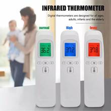 2021 Инфракрасный термометр для измерения температуры тела Бесконтактный инфракрасный термометр для взрослых на открытом воздухе дома лазерный цифровой термометр для ушей в наличии! 2024 - купить недорого