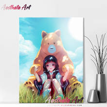 Machi Amayadori Azur Lane, decoración de Anime, pintura en lienzo para el hogar, arte de pared para sala de estar, imágenes, carteles, impresiones 2024 - compra barato