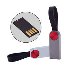 Pen Drive 8GB 16GB USB flash drive 32GB 64GB 128GB metal Keychain memory stick High speed usb2.0 pendrive for Tablet/PC diy logo 2024 - buy cheap