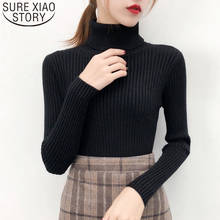 Autumn and Winter 2019 Soft Elegant Women Sweater Women Clothing Long Sleeve Turtleneck Women Tops Fashion Women Blouses 5778 50 2024 - buy cheap