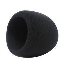 1PC Black Replacement Foam Cover Handheld Stage Microphone Windscreen Sponge Cover Karaoke Protective Cap For Blue Yeti / Pro 2024 - buy cheap