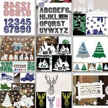 Merry Christmas Snow House Tag Metal Cutting Dies Stencil DIY Scrapbooking Album Stamp Paper Card Embossing Decor Craft 2024 - buy cheap