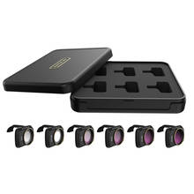 Filtros para lentes dji mavic mini, 6 peças revestidos, acessórios, conjunto de filtro de lente 2024 - compre barato